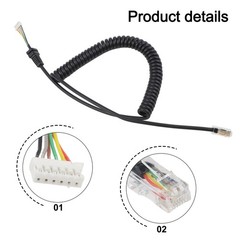 Microphone Cable Adjustable Length Compatible With MH-48, MH-42, MH-36