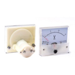 DC Ammeter 5V 10V 15V 20V 30V 50V 100V DC/AC Voltmeter 85C1 Analog Panel Meter