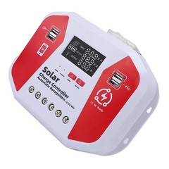 60A Industrial Solar Charge Controller with ABS+Metal Housing and USB Ports