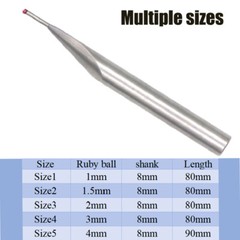 Various Ruby Ball Tip Probe insert TESA Height Gauge HITE Gage Micro-Hite Gauge
