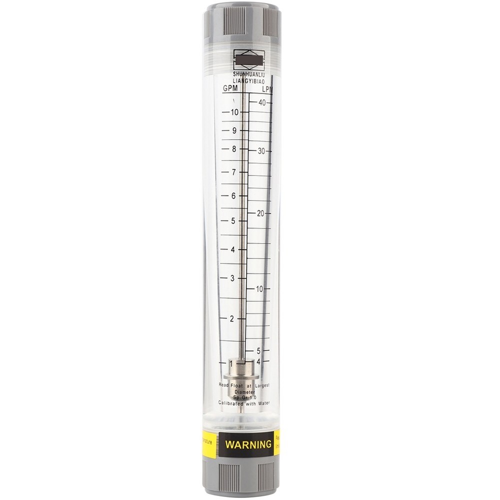 -20G 1-10GPM Acrylic Pipe Flow Meter for Liquids with G3/4–4924