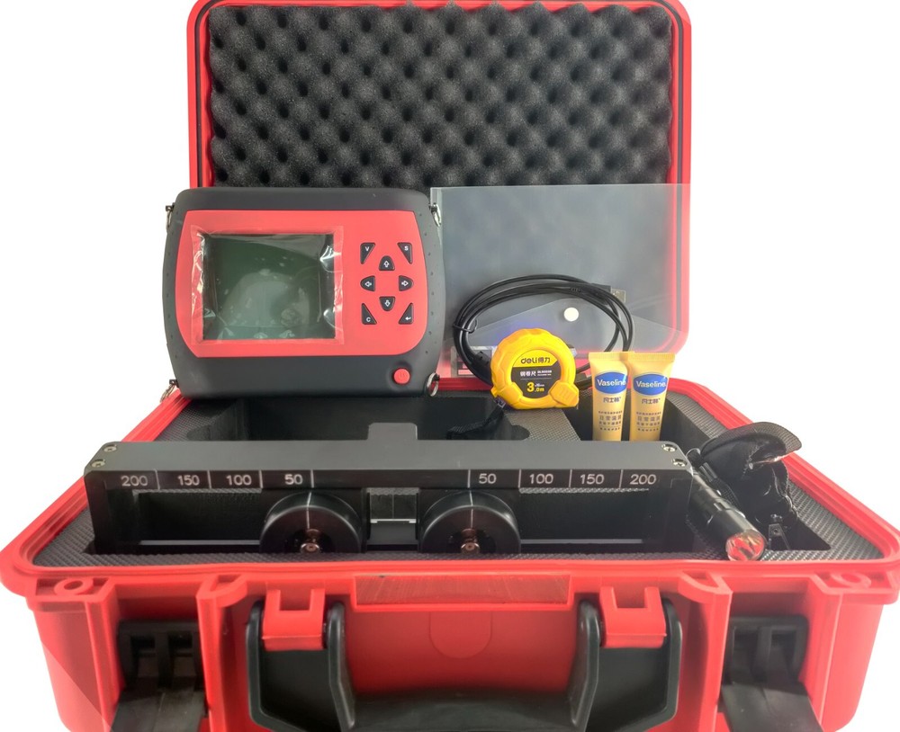 Digital Crack Depth Gauge Max Correction Depth of Damaged Layer 35mm With Stand