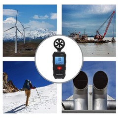 Handheld Digital Anemometer GT8160 for Sailing Windsurfing Kite Flying Boating