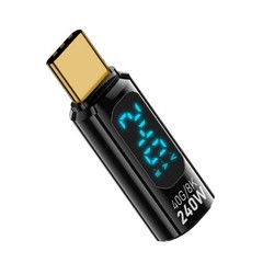 USB C Tester 240W for 2 Pack with LED Digital Display for Monitoring