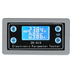ZKU15 Voltage Current Testing Meter LCD Digital Display Volt Ammeter CS