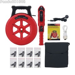 40M Pipe Blockage Detector +7 Probe Pipeline Clogging Plumbers Diagnostic Tool
