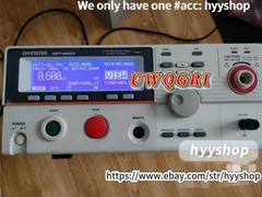 GW Instek GPT-9803 Safety Tester Hi-Pot 200VA AC/DC Voltage IR Hipot GPT9803#HL