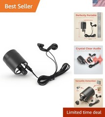 Enhanced Sound Amplifier & Water Leakage Detector – Compact Listening Device