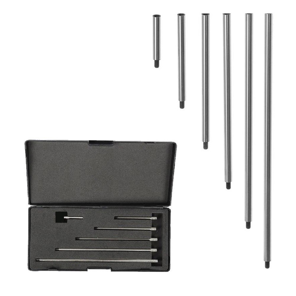 6-Piece Indicator Extension Rod Set Compatible with Most For dial Indicators