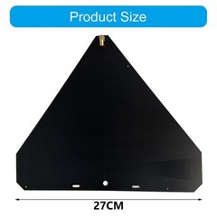 For Spectrum Receiver Accessory Compact 400MHz 8GHz LogPeriodic Antenna