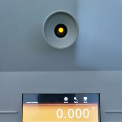 110V POL-200 Lab Multi-Parameter Semi-Automatic Polarimeter 5.6” Touch Screen