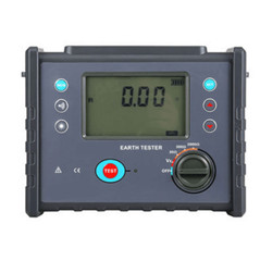Ground Resistance Tester Digital Earth Resistance Meter Data Storage 500 Groups