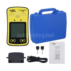 4 IN 1 AS8900 Gas Monitor Detector AS8900 CO O2 H2S Oxygen Gas Analyzer os67