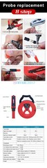 1PCS UNI-T UT661C UT661D Wall PVC Iron tube Blockage Detector Diagnostic Scanner