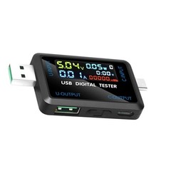 Portable USB Type C Voltmeter Current Meter with 5A Interface for Device Testing