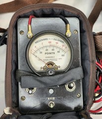 Simpson 8455 Line Loop Tester w/ case – Telco “Brown Meter” + 2 Others Untested