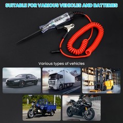 Test Light Automotive, 5-90V Digital Circuit Tester with Voltage Display, Bid…