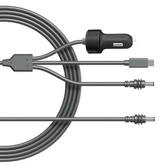 For Starlink For Mini 100W 3-in-1 Charging Cable Car DC USB-C to DC Power Cord