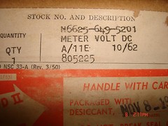 18 to 36 volt dc volts guage vintage new