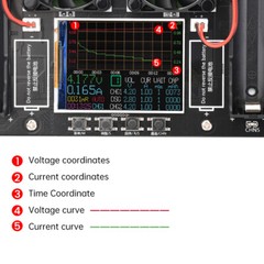8 Channel 18650 Battery Capacity Tester Automatic Internal Resistance Tester New