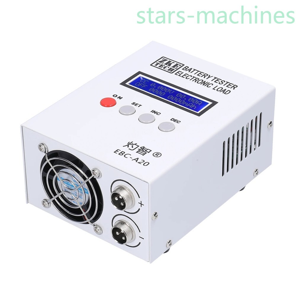 30V 20A 85W Li Lead-acid Battery Capacity Tester EBC-A20 Battery Tester New