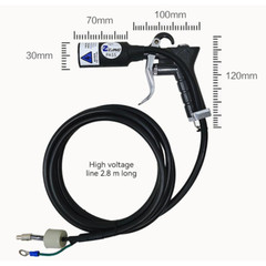 ZJ-989 Ion Air Gun Electrostatic And Dust Removal Gun Industrial Eliminator 220V
