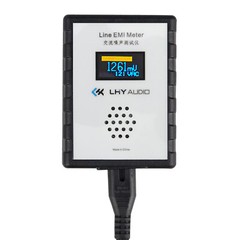 10KHz-10MHz Line EMI Meter Mains Noise Tester Broadband With OLED Screen