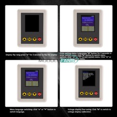 TS4520 1.77″ Internal Resistance Meter Tester 0.001~45V Voltmeter Volt Detector