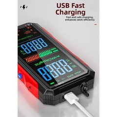 FS899S Digital Multimeter With USB C Charging And Large Backlight Display