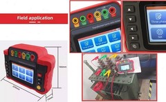 Transformer Turns Ratio (TTR) Tester with Range 0.9-10000 500 Group Data Storage
