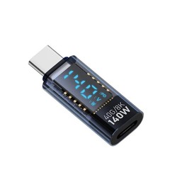 USB C Adapter LED Wattage Display 140W 40Gbps 8K USB C Extension PD3.1 Type1222