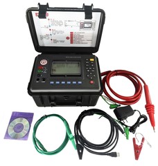 15KV Insulation Meter HV Insulation Resistance Tester 500 Groups Data Storage