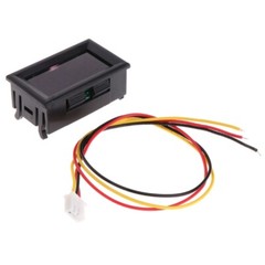 2 in 1 LED Tachometer Gauge Digital Voltmeter for Auto Motor Rotating