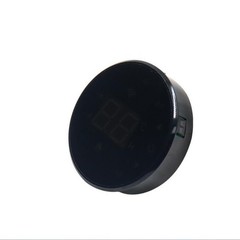 Round Digital Thermostat Controller Temperature Display with Sleep Function