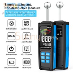 WM710A Digital Wood Moisture Meter Spherical Hygrometer Timber Damp Detector