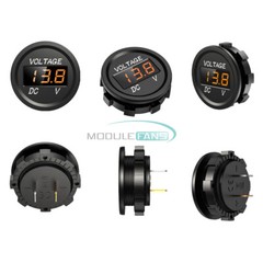 DC 5V-48V Mini Waterproof Digital Voltmeter Voltage Tester LED Display For Car.