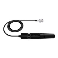 Water Testing Electrode 201H Acid Base Sensor with BNC Connector and 0-14 Range