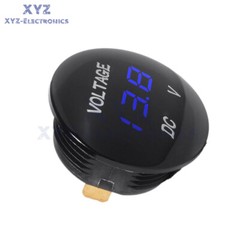 DC12-24V LED Panel Digital Voltage Meter Display Voltmeter for Motorcycle Car