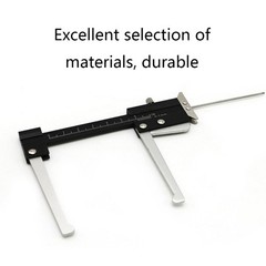 Brake Disc Thickness Measuring Caliper Vernier Ruler Tyre Tire Tread Depth Gauge