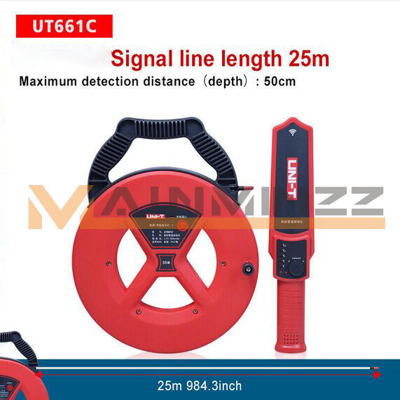 ONE UNI-T UT661C UT661D Wall PVC Iron tube Blockage Detector Diagnostic Scanner