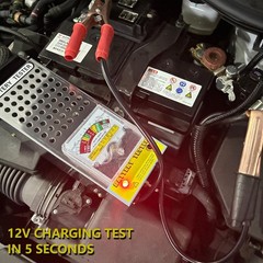 Battery Load Tester 6V 12V, Car Battery Load Tester with Voltmeter and Clamps…
