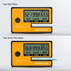 Digital Window Tint Meter Solar Film Cars Transmission Meter VL UV IR Rejection