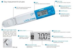 HORIBA Compact potassium ion meter LAQUAtwin K-11 Waterproof from Japan F/S new