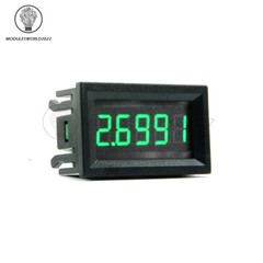 0.36 “DC Digital Ammeter, 5 Digits, 0-3.00a / 0-5000 Ma, Real Panel Meter