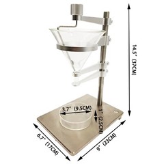 UM Level Accuracy Lab Stainless Particle Angle of Repose Measuring Instrument