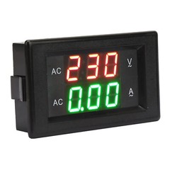 YB4835VA Digital Display AC 500V/50A LED Ampere Meter Voltmeter♡