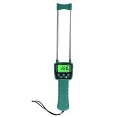 Hay Moisture Tester Meter, Portable Digital Probe Tester with LCD, Grain mois…