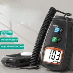Illuminometer with Fast Sampling for 2 Hz for Real Time Illuminance Monitoring