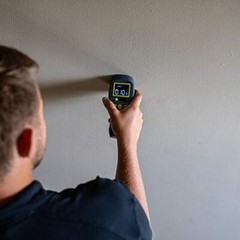 LCD Moisture Meter #MM8 – Leak and Humidity Detector – Pinless and Non-Invasive