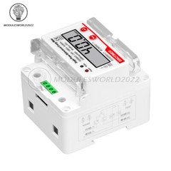 4P Single-Phase Multifunction LCD Electric Energy Meter RS485 Modbus 230V 80A